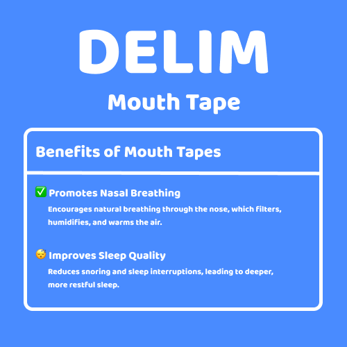 DELIM Mouth Tape – 30 Pack