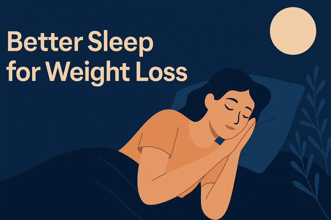 Woman sleeping peacefully under a blue blanket at night.