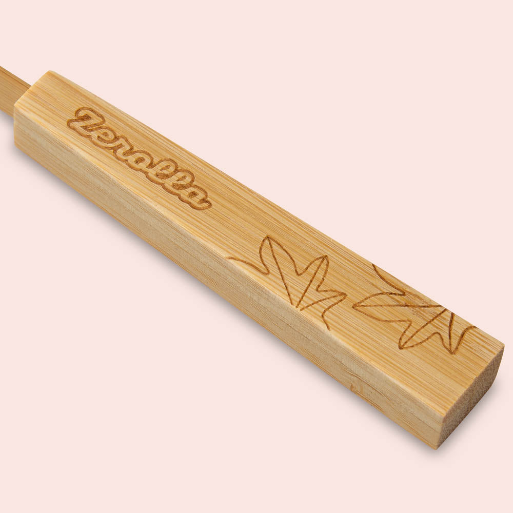 Eco Biobased Bamboo Tongue Scraper
