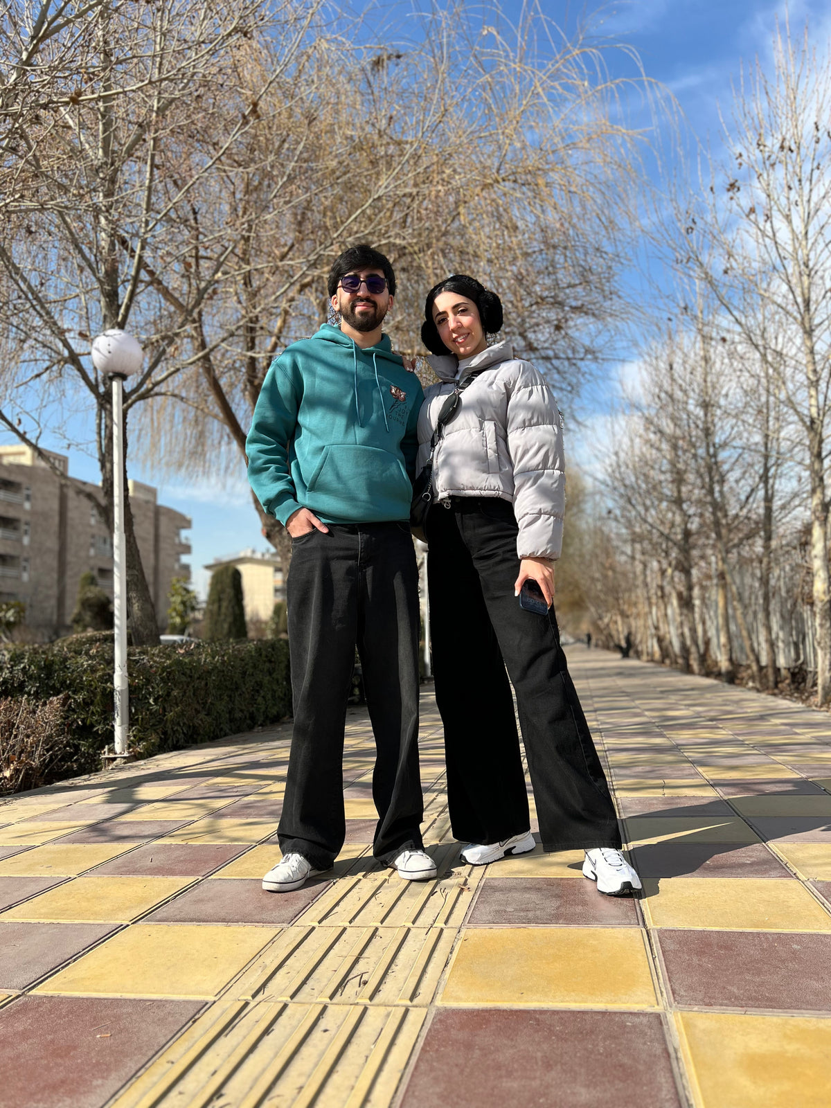 Amirhossein & Asal Delkhosh, DELIM founders, in the Reading studio