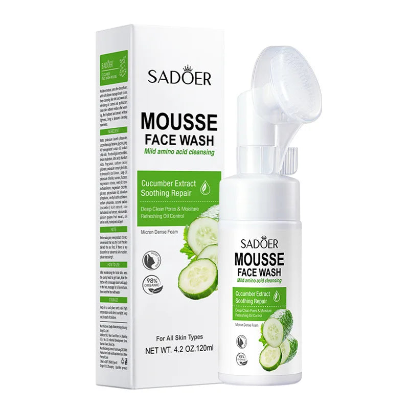 SADOER Fruits Facial Cleanser – Deep Cleansing and Hydrating Foam