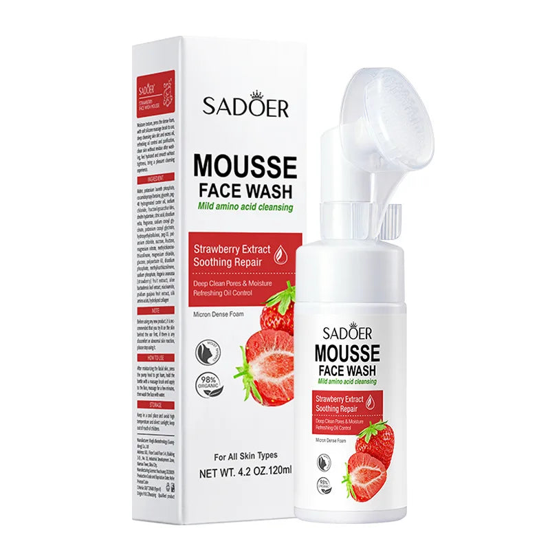 SADOER Fruits Facial Cleanser – Deep Cleansing and Hydrating Foam