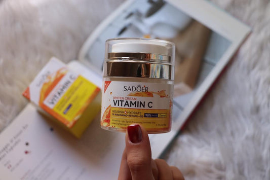 SADOER Vitamin C Collagen Face Cream – Firming & Hydrating